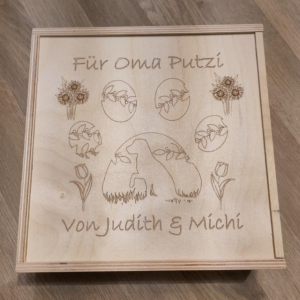 Geschenkbox - Hund